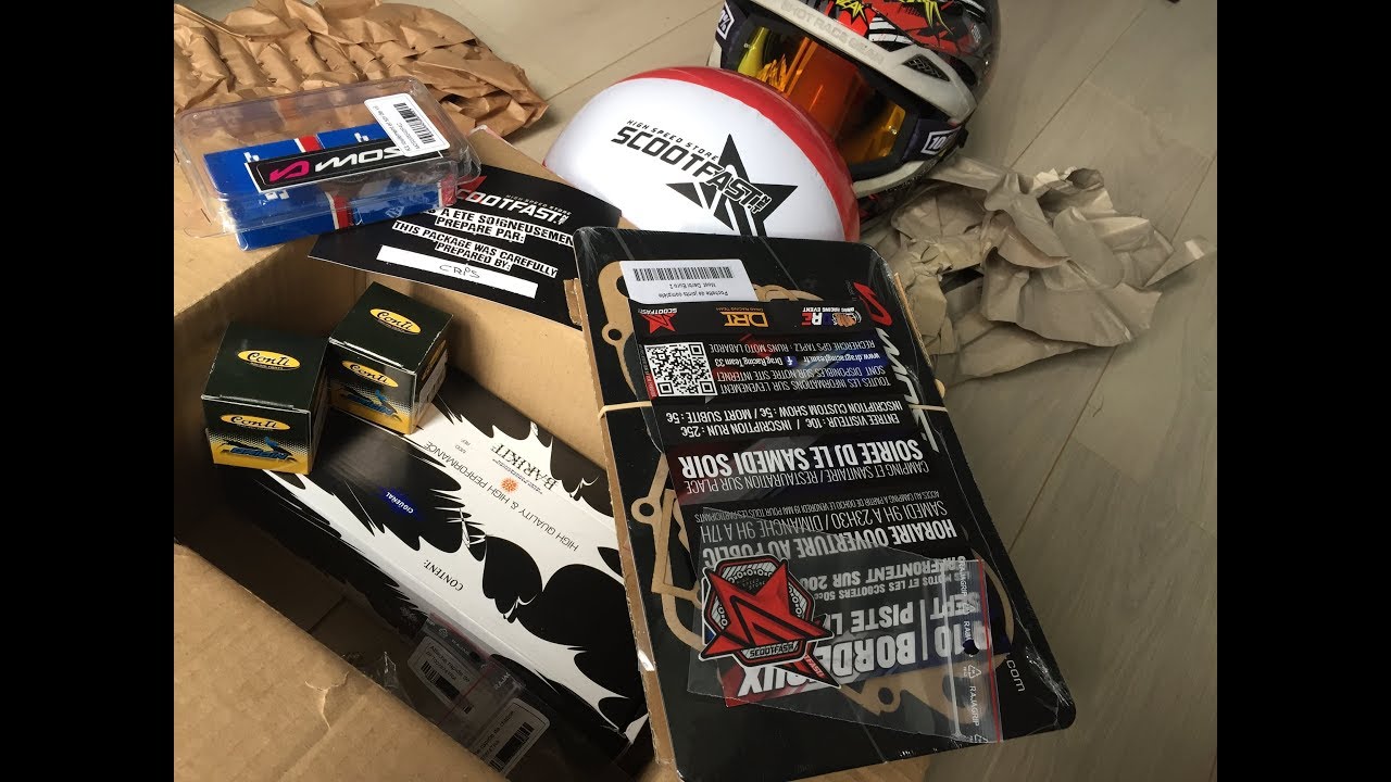 [unboxing] - colis scootfast #5
