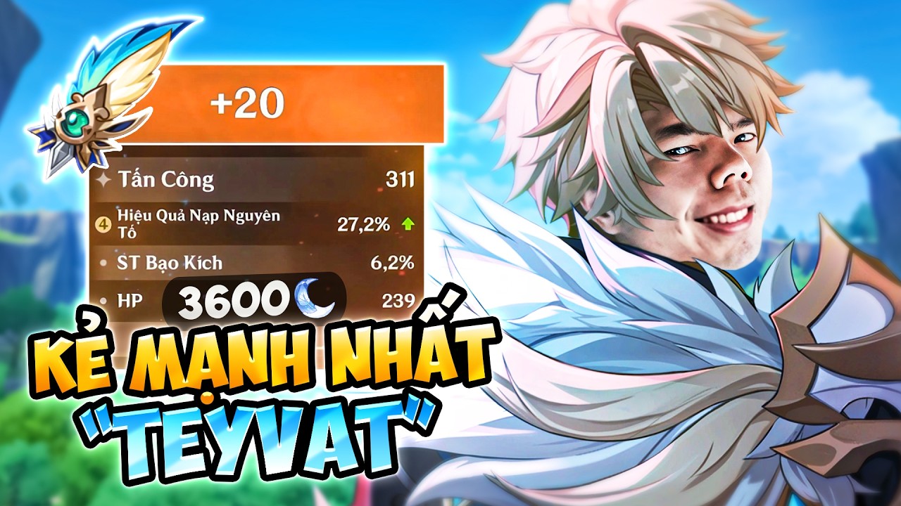 THỢ RÈN HUYỀN THOẠI #28: Tôi dùng 3600 nhựa để biến VARKA trở thành người Mạnh Nhất Teyvat