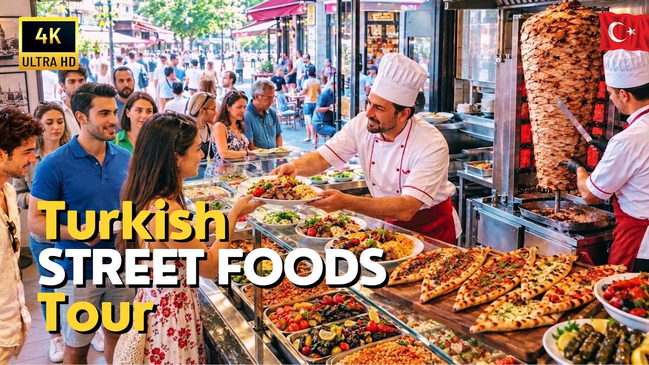 🇹🇷 Istanbul Turkey 2026 Viral Turkish Street Foods Tour | Shocking Prices, 4K Walking Tour Sep. 2026