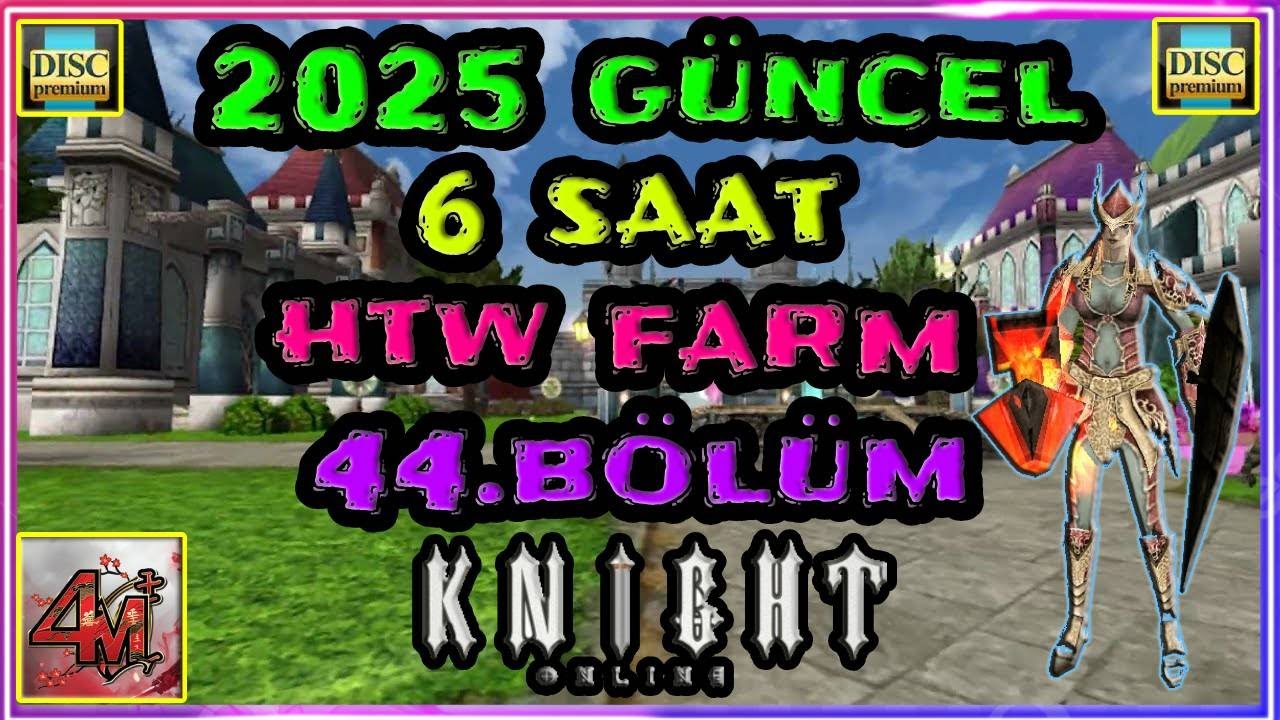 2025 GÜNCEL 6 SAAT HALF TROLL WARRİOR FARM 44.BÖLÜM #knightonline #knightonlinefarm