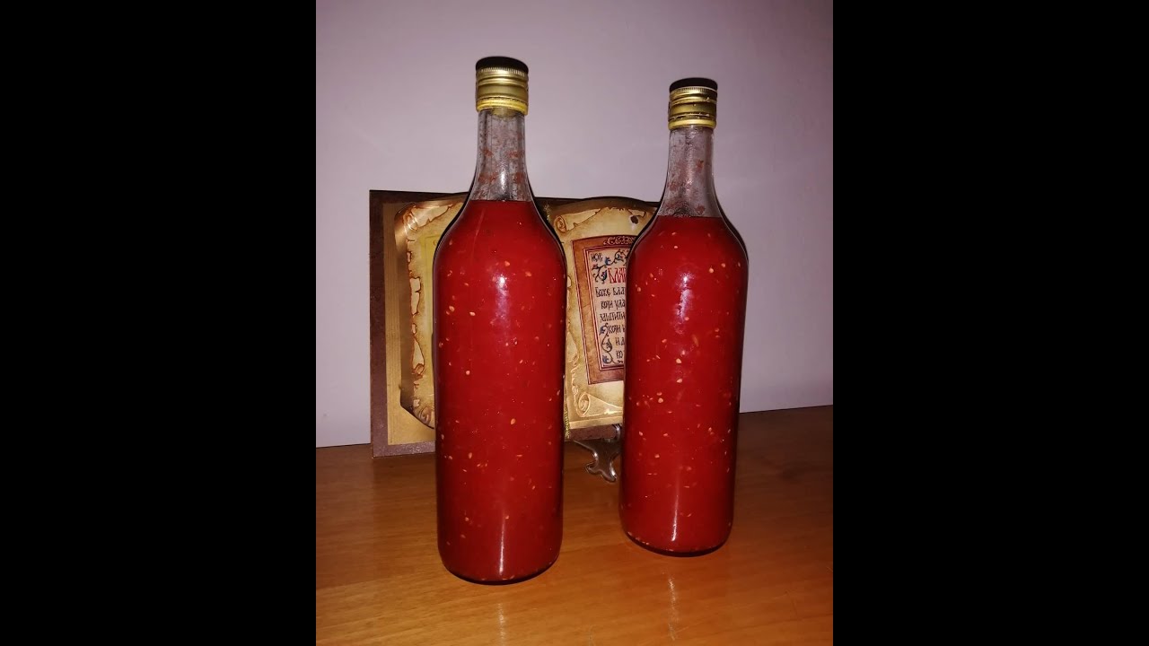 ZIMNICA-MLEVENI PARADAJZ BEZ KUVANJA!