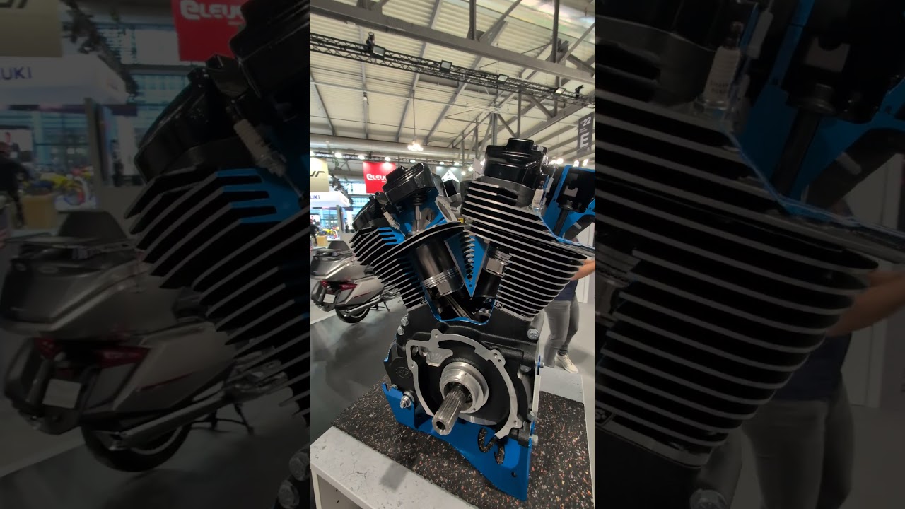 S&S MK 136 Engine EICMA 2024 #sscycle #eicma2024 @SSCycleInc