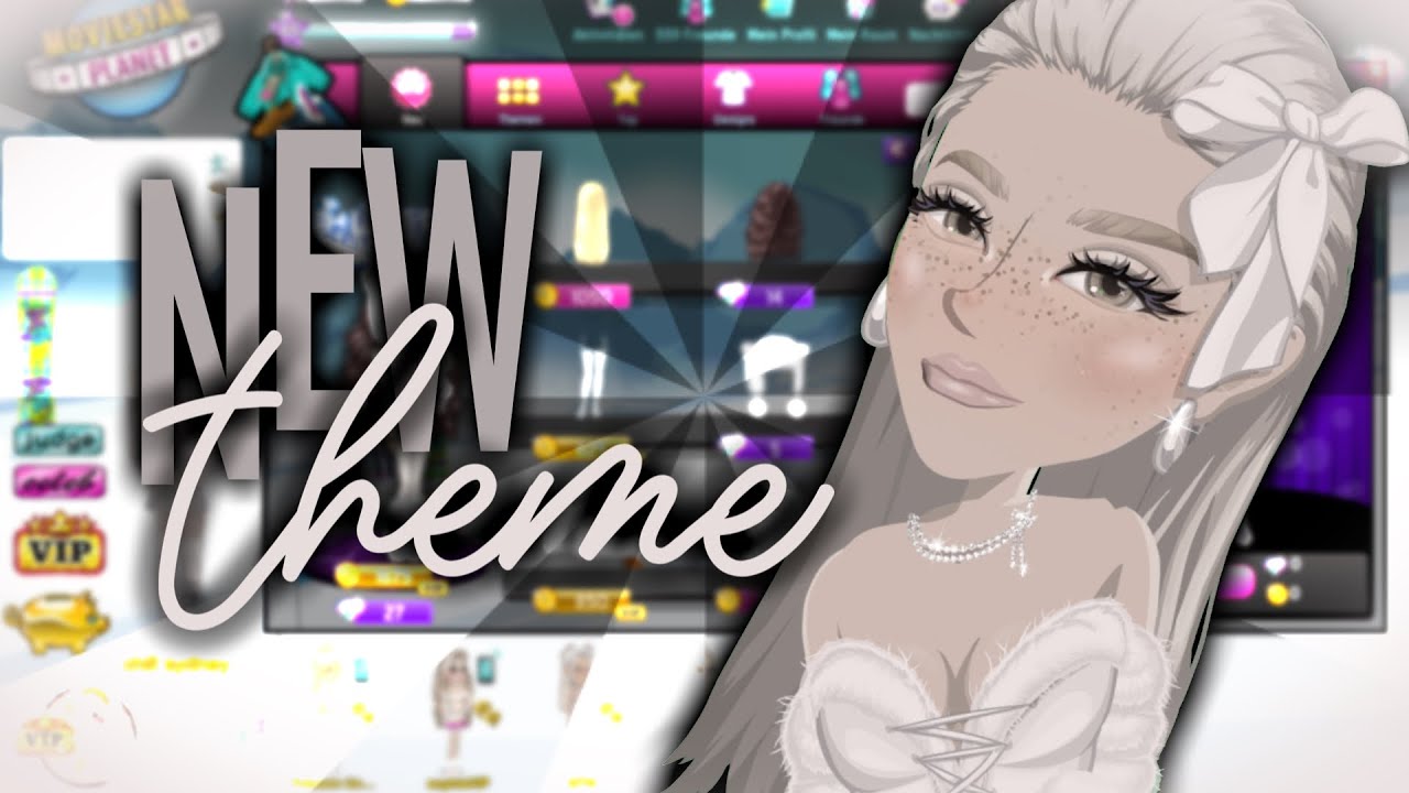new theme, new look • winter wonderland | moviestarplanet | sydney msp