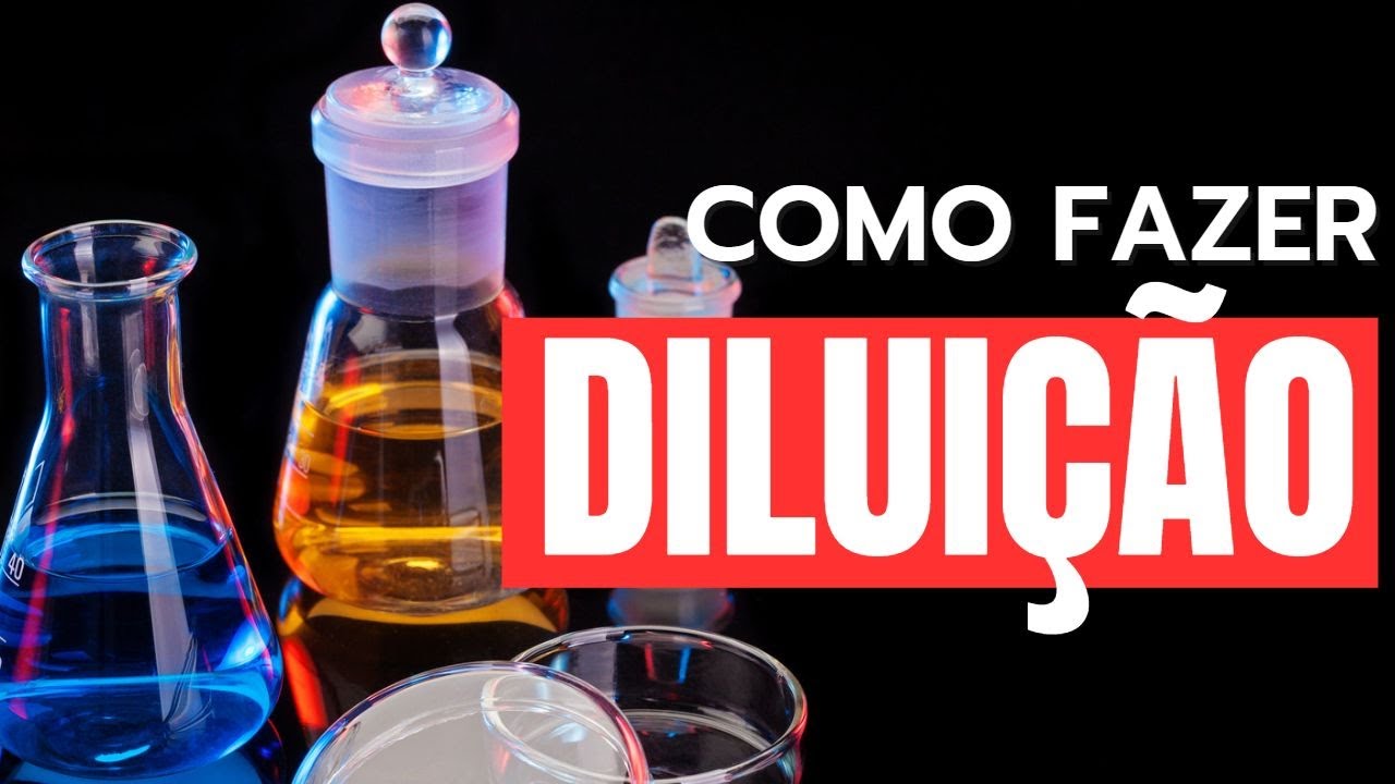 Como preparar soluções fazendo diluição de solução estoque?
