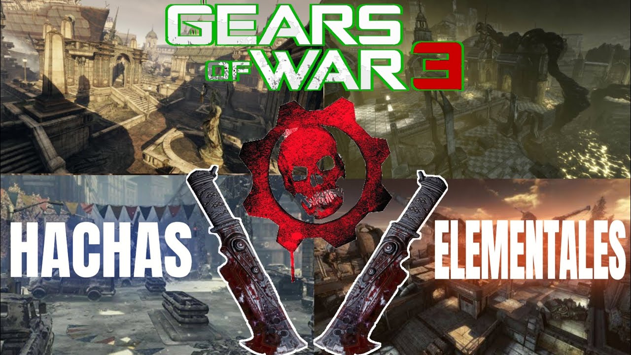 Gears Of War 3 l Obteniendo Las Hachas Elementales l Paso A Paso