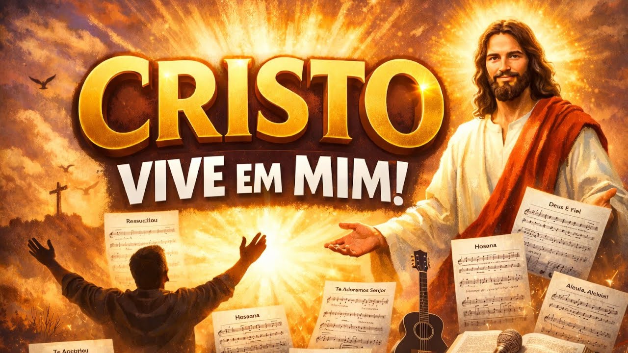 Cristo vive em mim músicas gospel louvor e adoração 