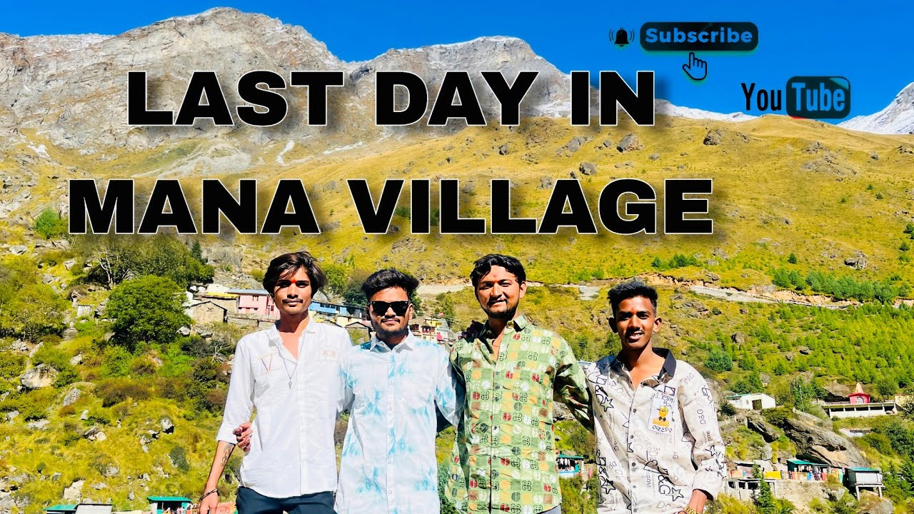 India First village | Mana village| ભારત નું પહેલું ગામ માણા || vlog 9 