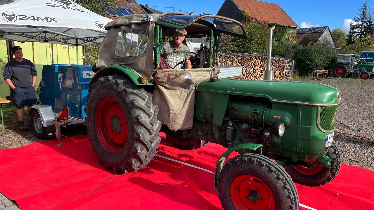 Deutz 5505 Zapfwellenbremse mehr als volle Leistung