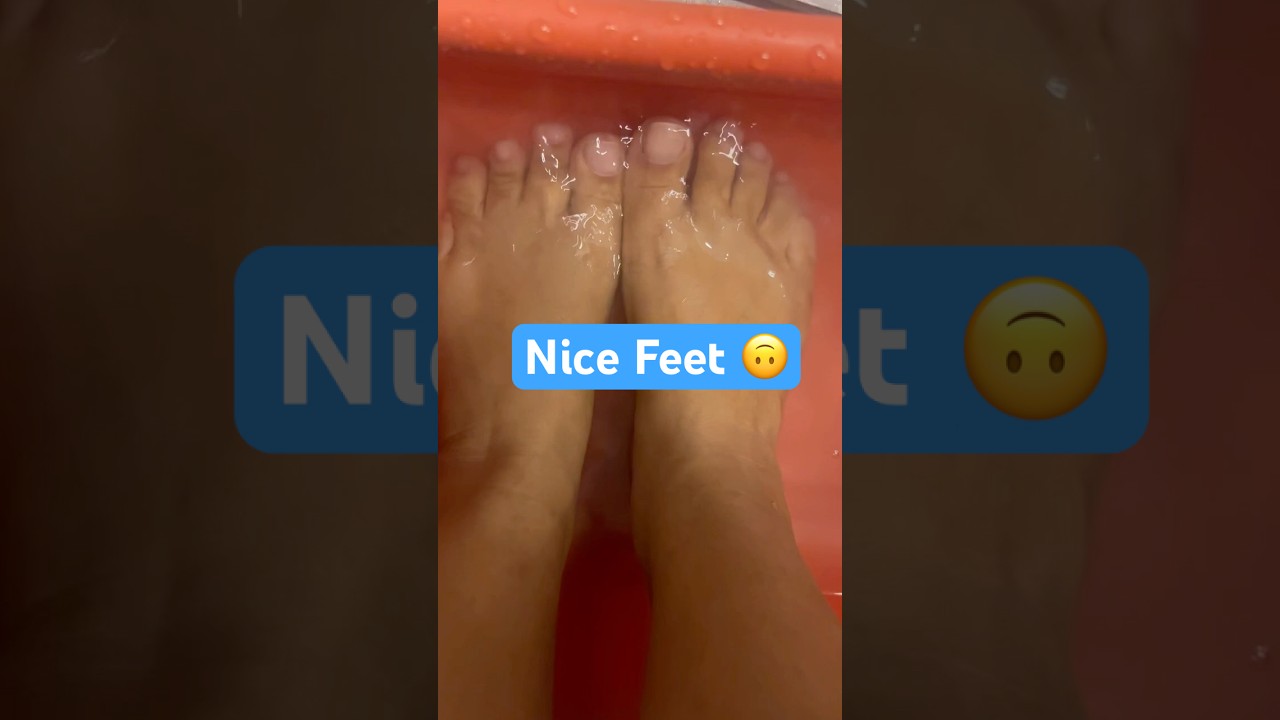 Nive Feet ASMR: The Soothing Secret Charm 😘- #asmr #NaturalFeet #shorts #FeetTok