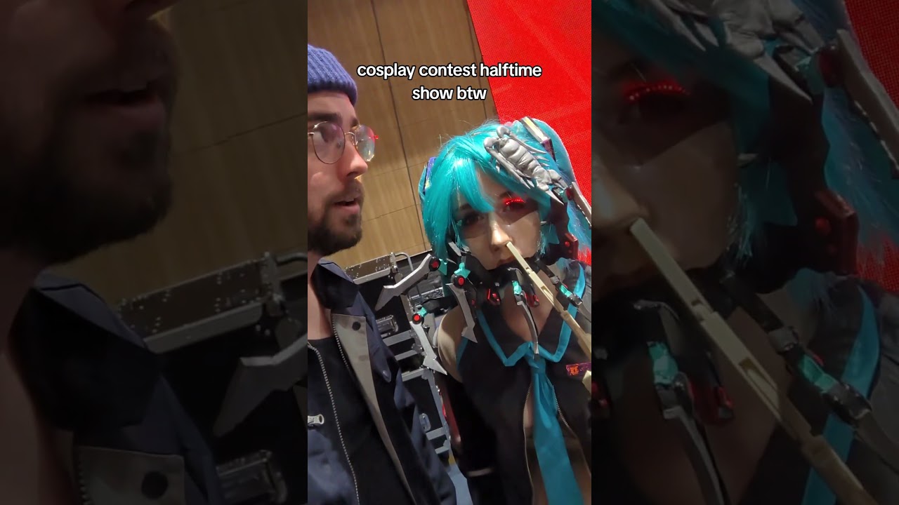 cosplay contest turned into a dance party 