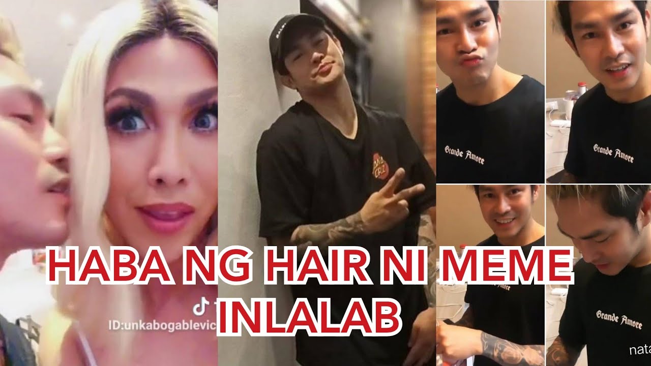 Sweet ng Viceion, HABA ng hair ni meme 😊