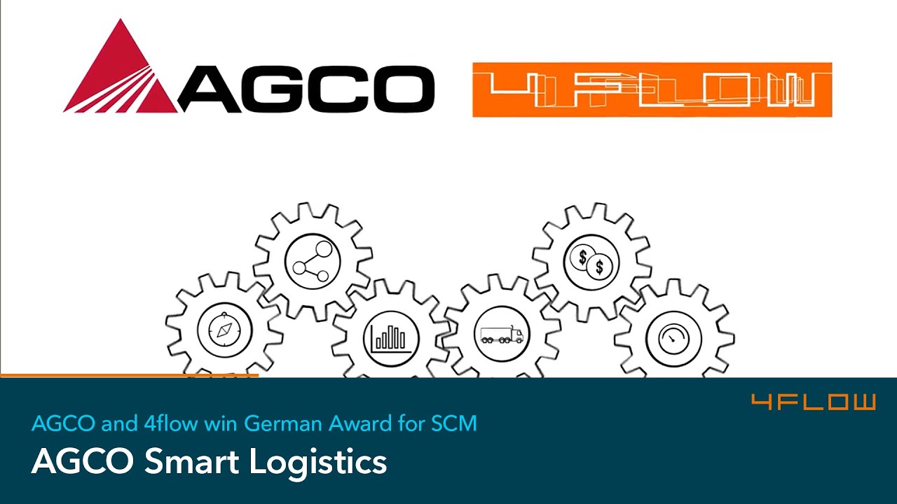 AGCO Smart Logistics - AGCO and 4flow win German Award for SCM