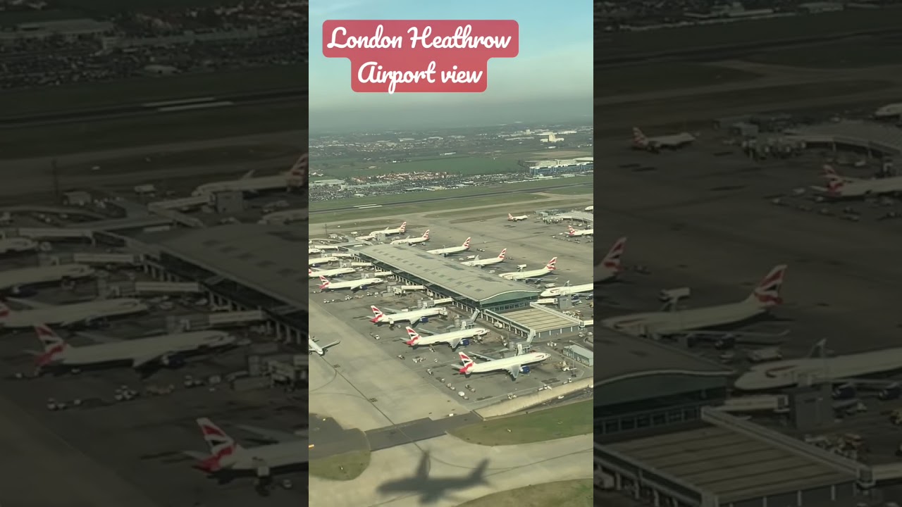 London Heathrow Airport ✈️🇬🇧 #unitedkingdom #england #heathrow #airport