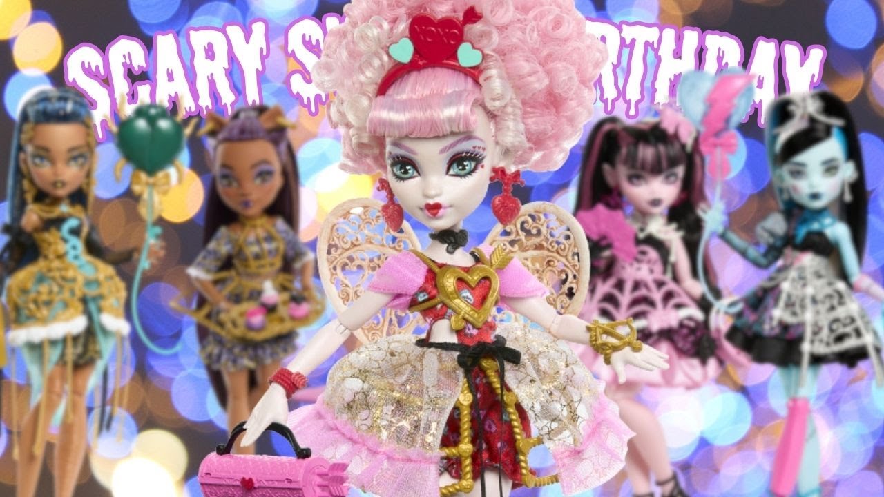Cupid Asteria is BACK?! 😍 Scary Sweet Birthday Doll Unboxing | Monster High