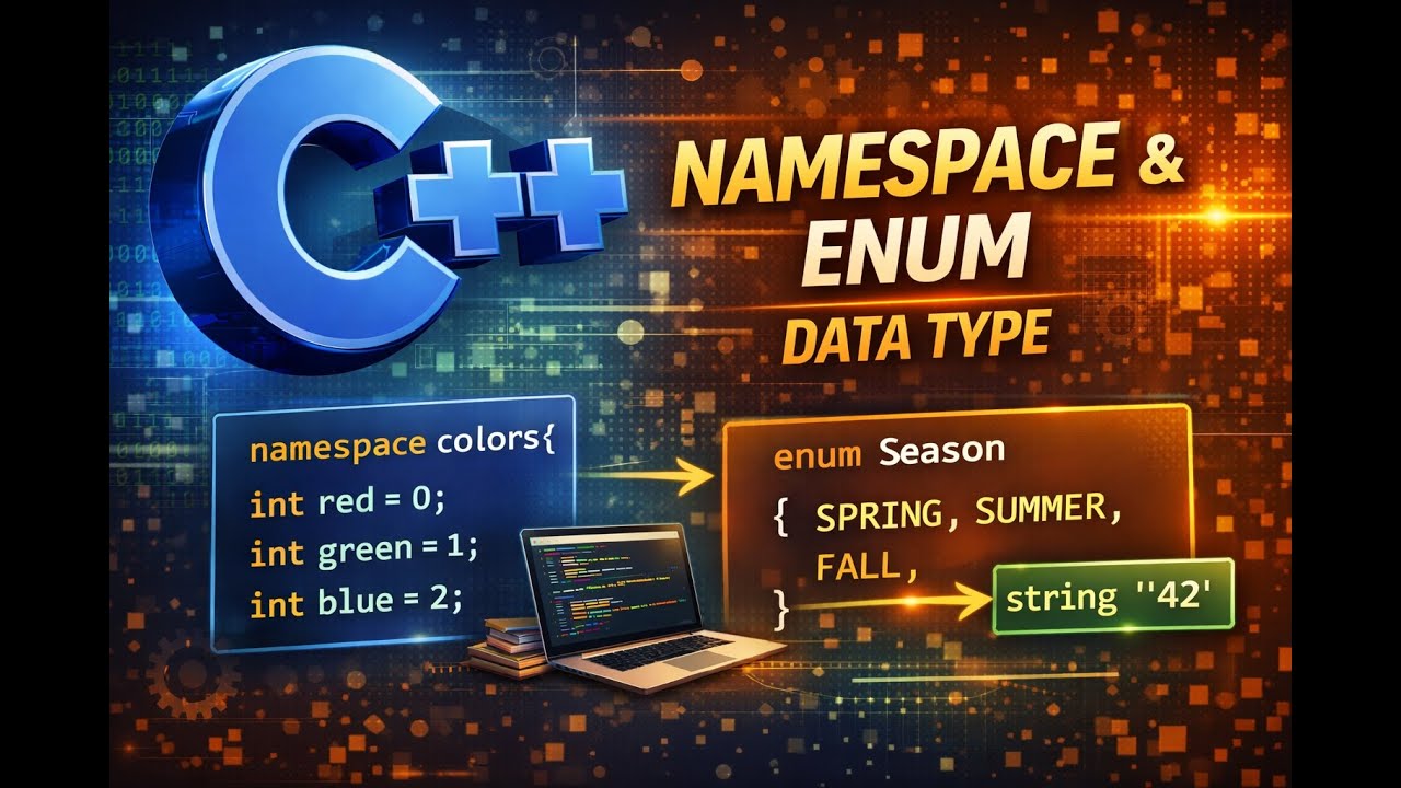 Podcast - C++ Namespaces and Enumerations