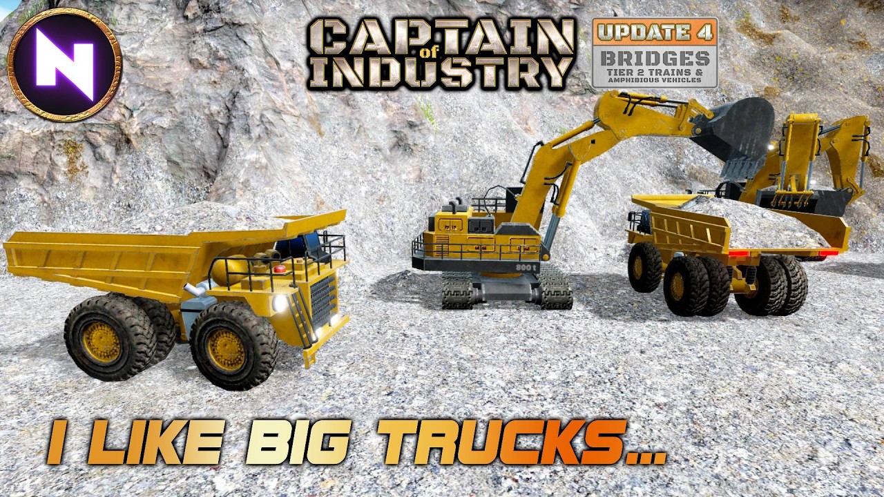 MEGA TRUCKS For Mega Projects | 14 | CAPTAIN OF INDUSTRY - Update 4
