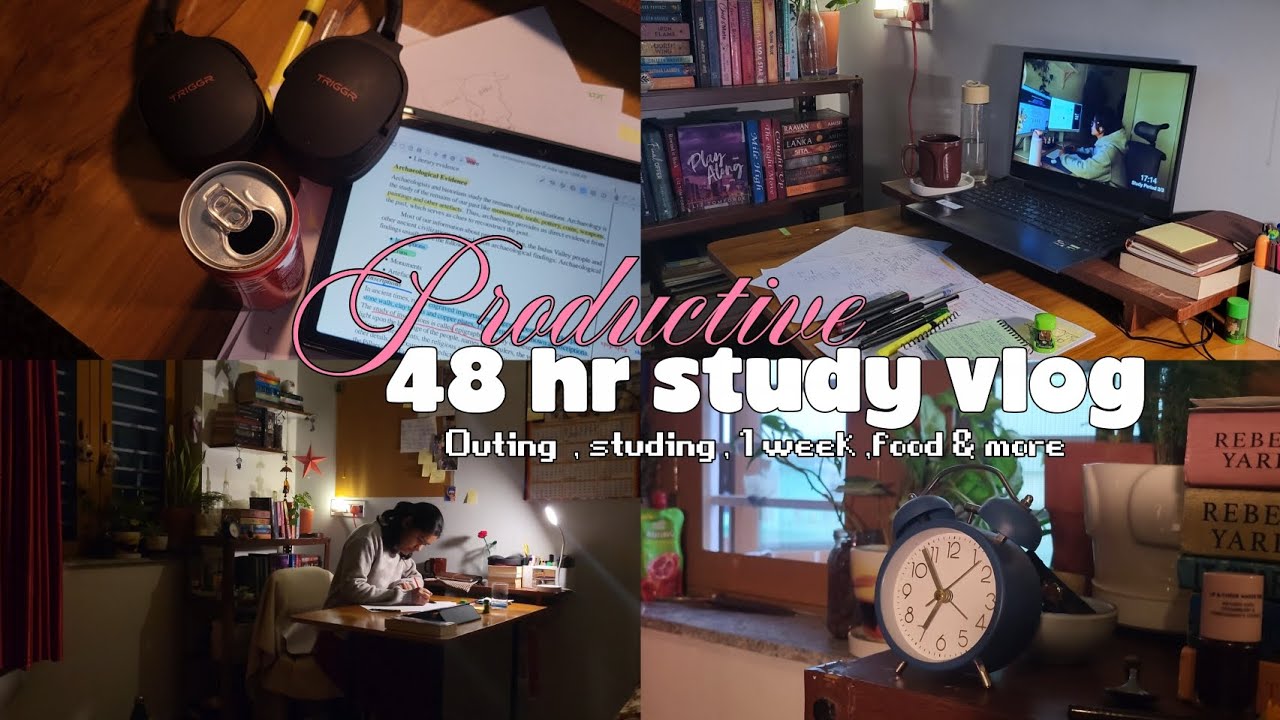 Productive week in my life ✨️🍃 reading,  Journaling,  studying 