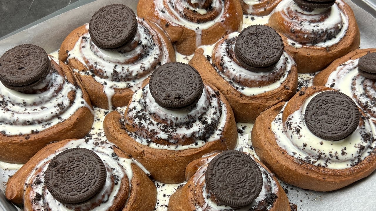 Как приготовить булочки Oreo с корицей: идеальный сладкий и мега-вкусный десерт!