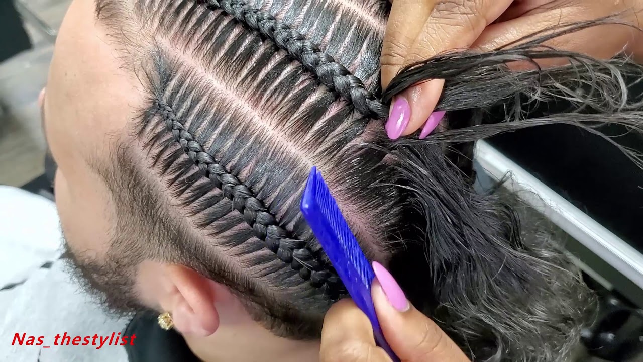 5.7 million How to do stitch braid (Satisfying stitch braid video)
