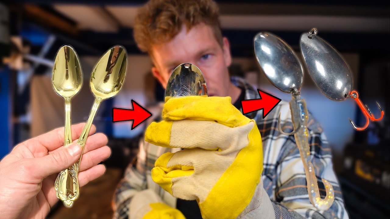Stekkie - je eigen kunstaas maken van een lepel
