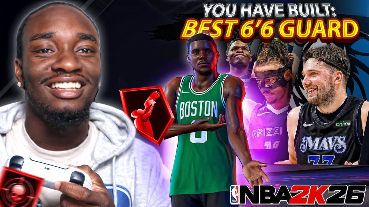THIS ISO 6'6 GUARD BUILD WILL BREAK NBA 2K26! BEST ALL AROUND PG ELITE SHOOTING, CONTACT DUNKS 🤯