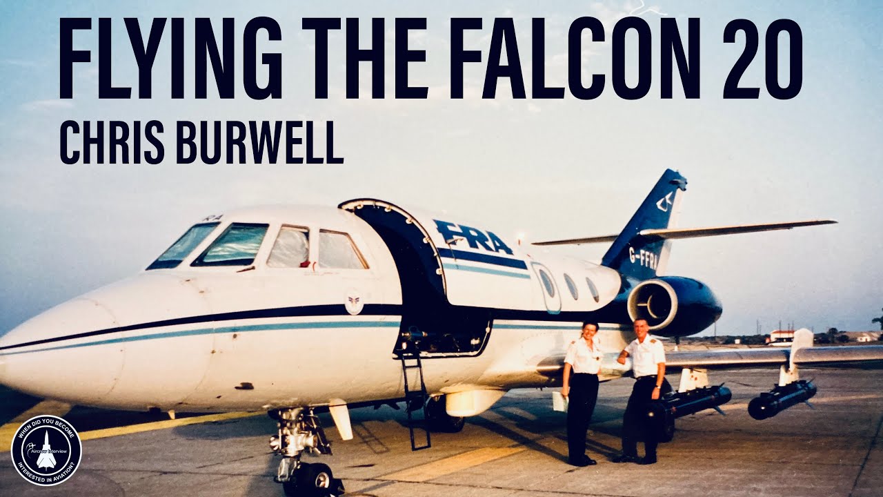Jamming Fighters in the Falcon 20 | Chris Burwell