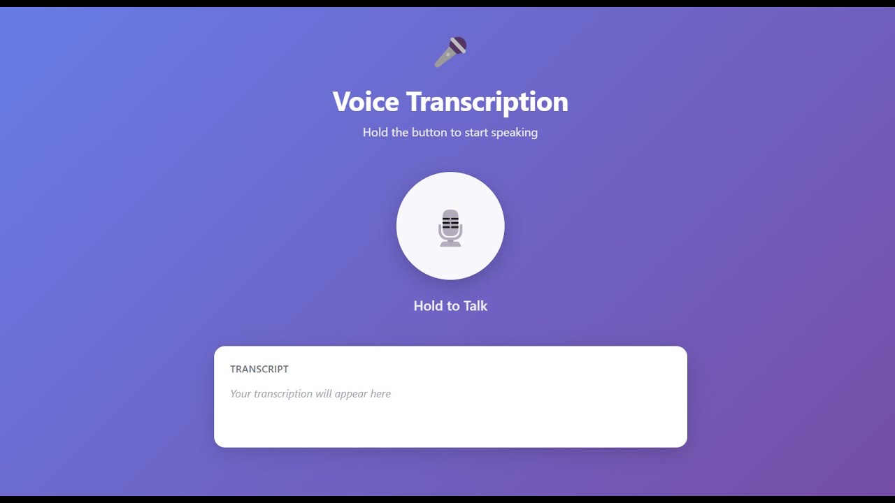 Real-Time Voice to Text Desktop App using Tauri(Rust), React & Deepgram