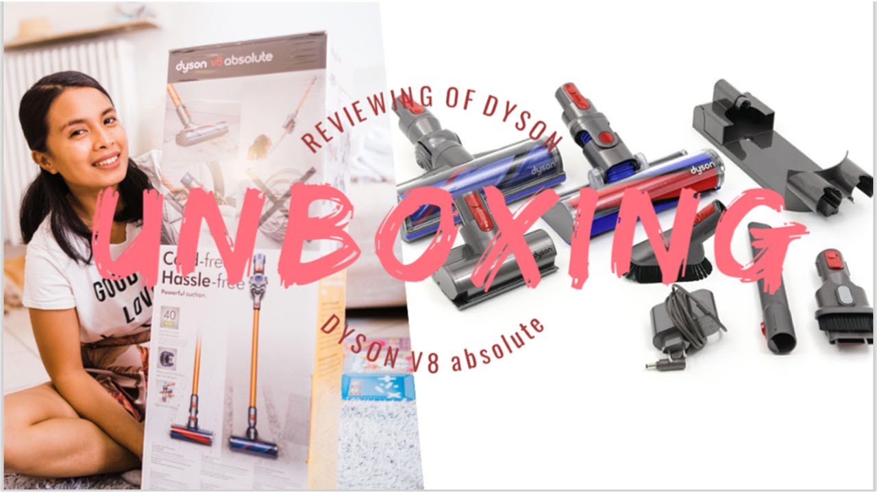 UNBOXING and REVIEW, TEST and Result of Dyson V8 absolute I Cordless vacuum I buhaymisisdena