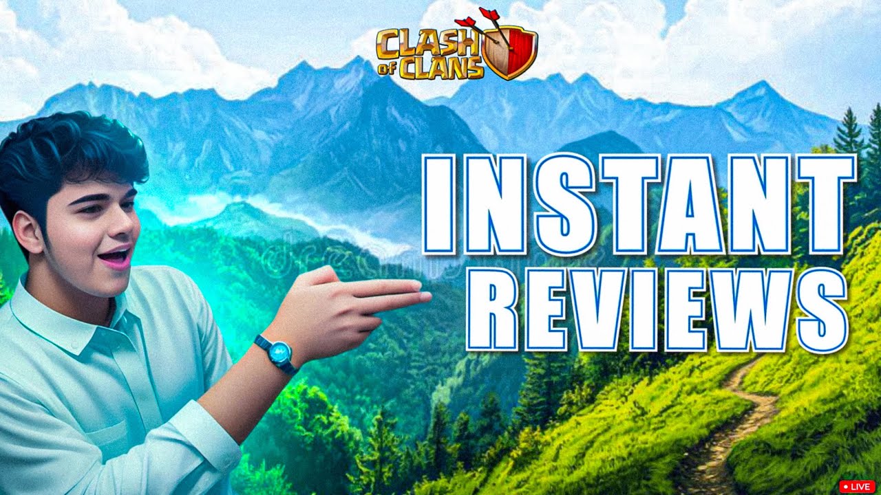 COC LIVE - BASEREVIEWS & ATTACK