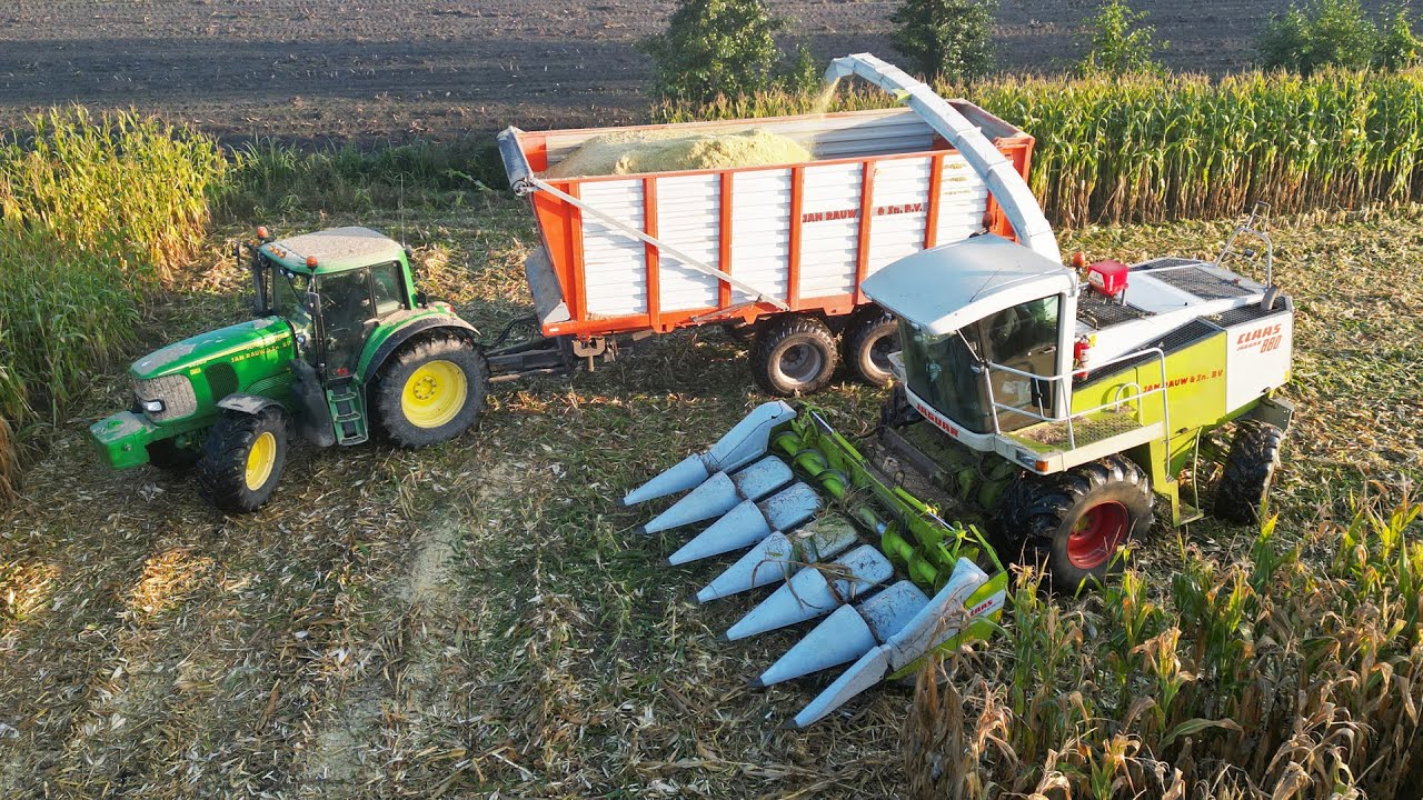 Mais Silage | MKS | Claas Jaguar 880 + John Deeres | Jan Rauw & Zn | 2022