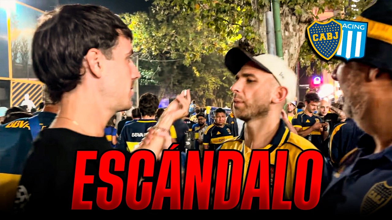 ATACARON AL PERIODISTA GONZA CARDOZO TRAS EL BOCA - RACING