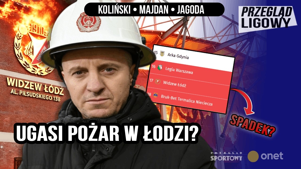 KOLEJNE ZMIANY W WIDZEWIE! CZY VUKOVIĆ WYCIĄGNIE KLUB ZE STREFY SPADKOWEJ? | PRZEGLĄD LIGOWY