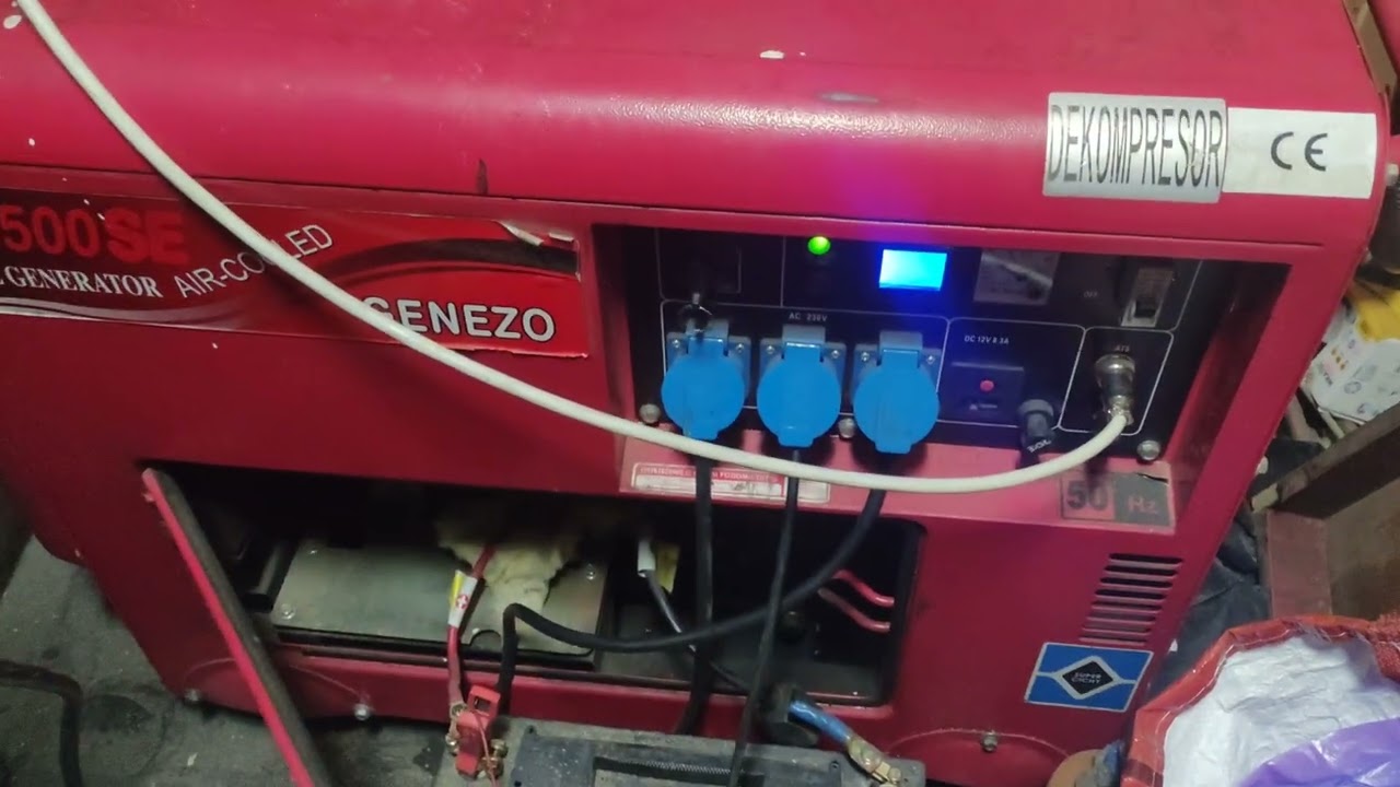 Podłączyłem Agregat Prądotwórczy do PV ładuje magazyn energii i zasilam pompę ciepła