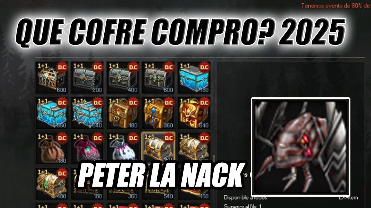 QUE COFRES COMPRAR EN EL 1 + 1 EVENTO  -   PETER EN ACCION - Rakion Latino