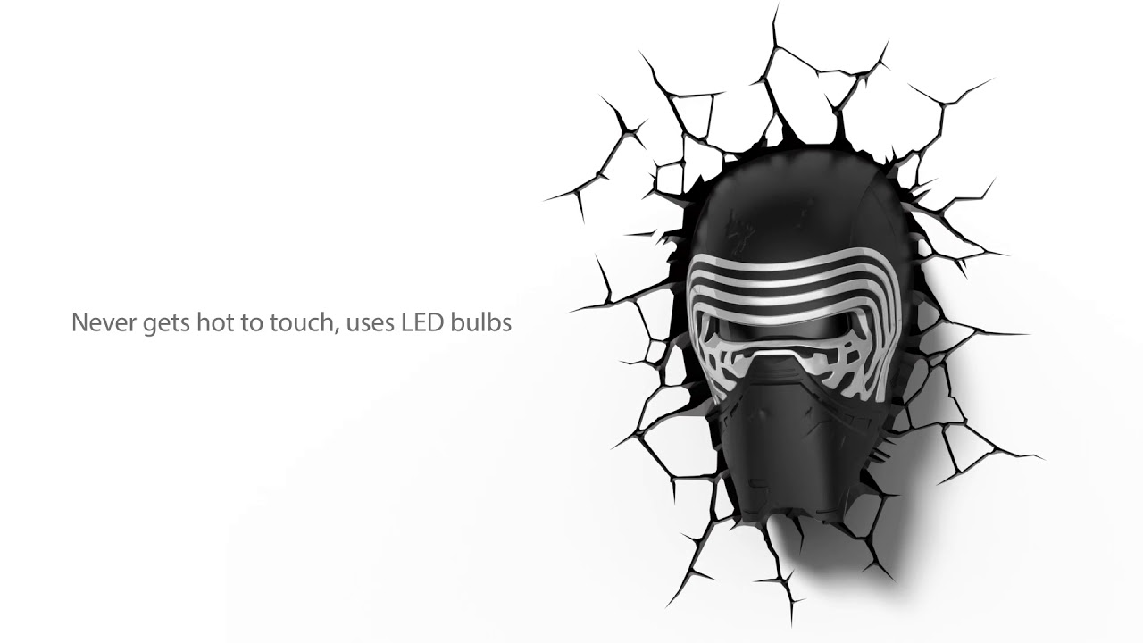 Star Wars Kylo Ren&trade; 3D Deco Light