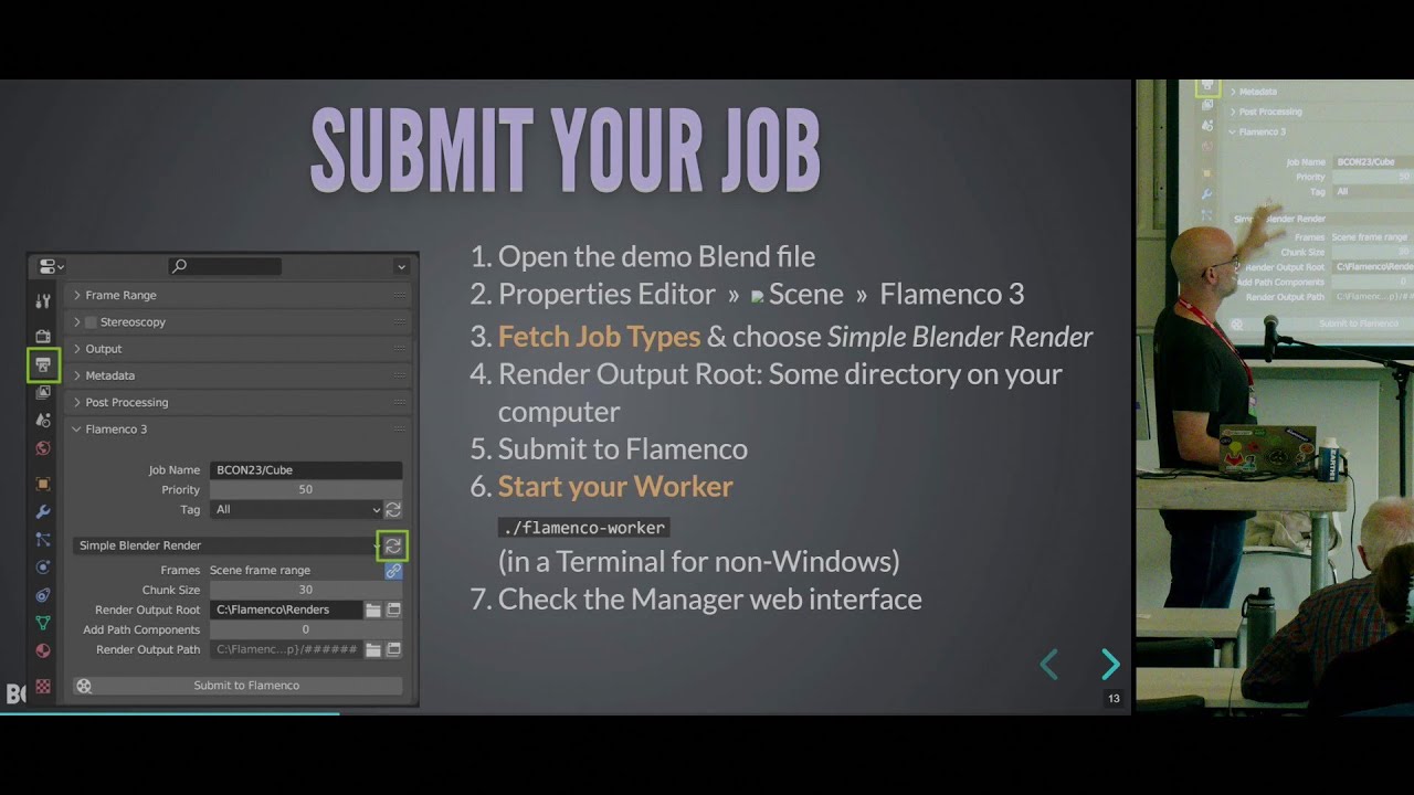 Flamenco v3.3 hands-on class