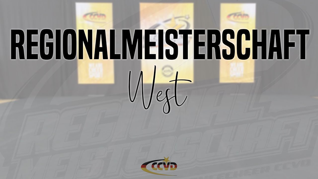 Regionalmeisterschaft West 21/22 Cheerleading