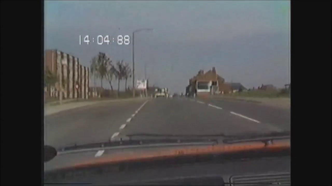 No 21. Dashcam 1987 Style A Drive Through Normanton 5.5.87