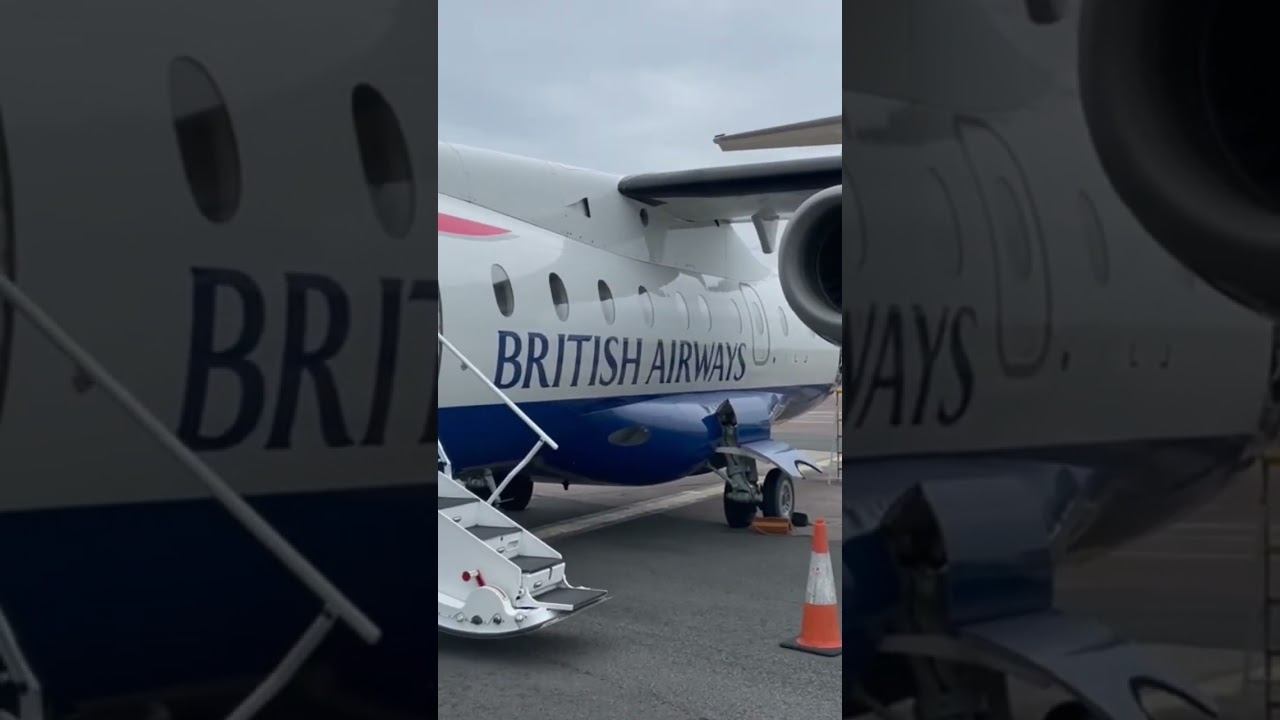 Boarding the Dornier 328 