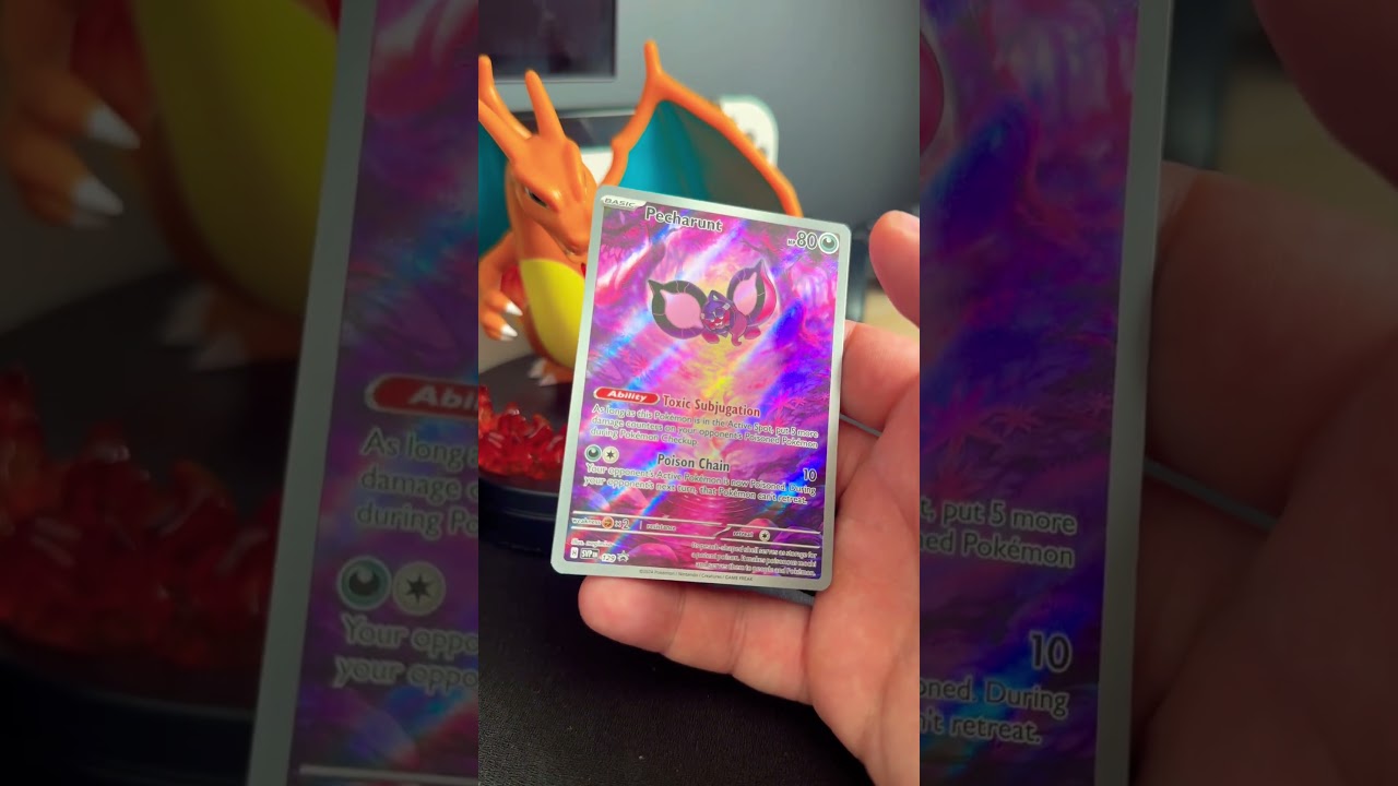Is the Shrouded Fable ETB’s Pecharunt ex Full Art Worth It?🤔 