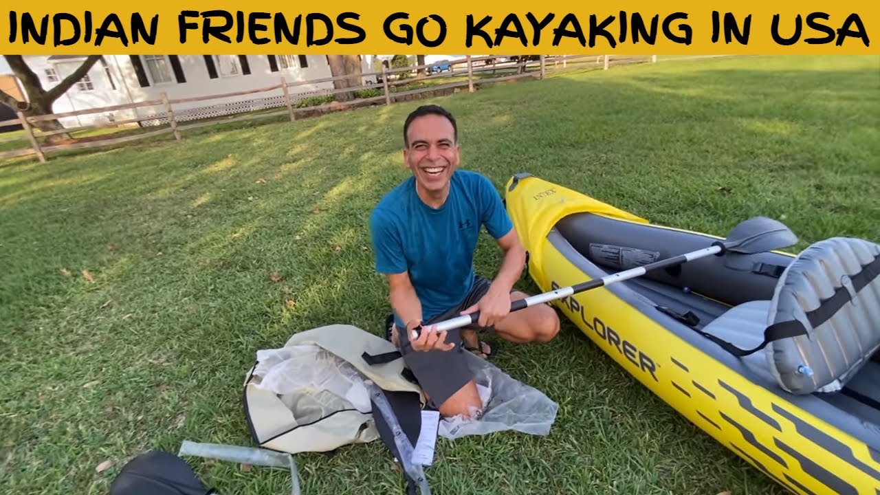 Indian Friends Go Kayaking In USA | Indian Vlogger | Hindi Vlog | This Indian