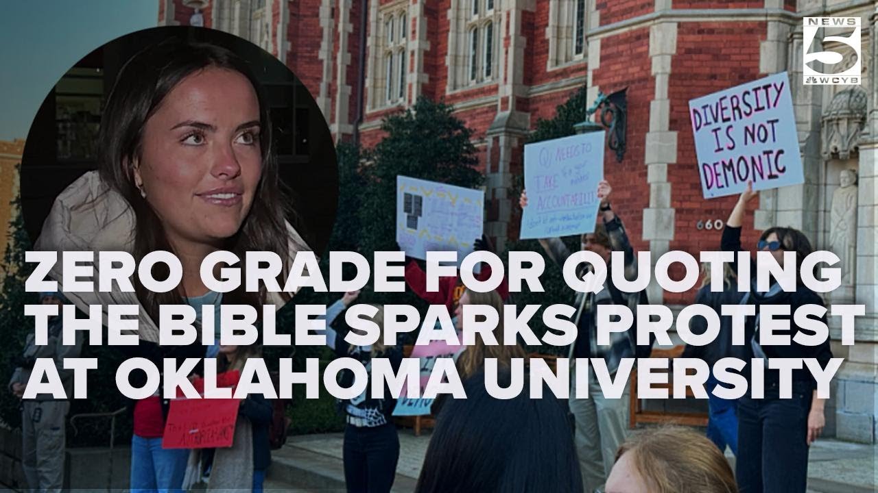 OU controversy over student receiving zero grade for citing bible verses for sources intensifies