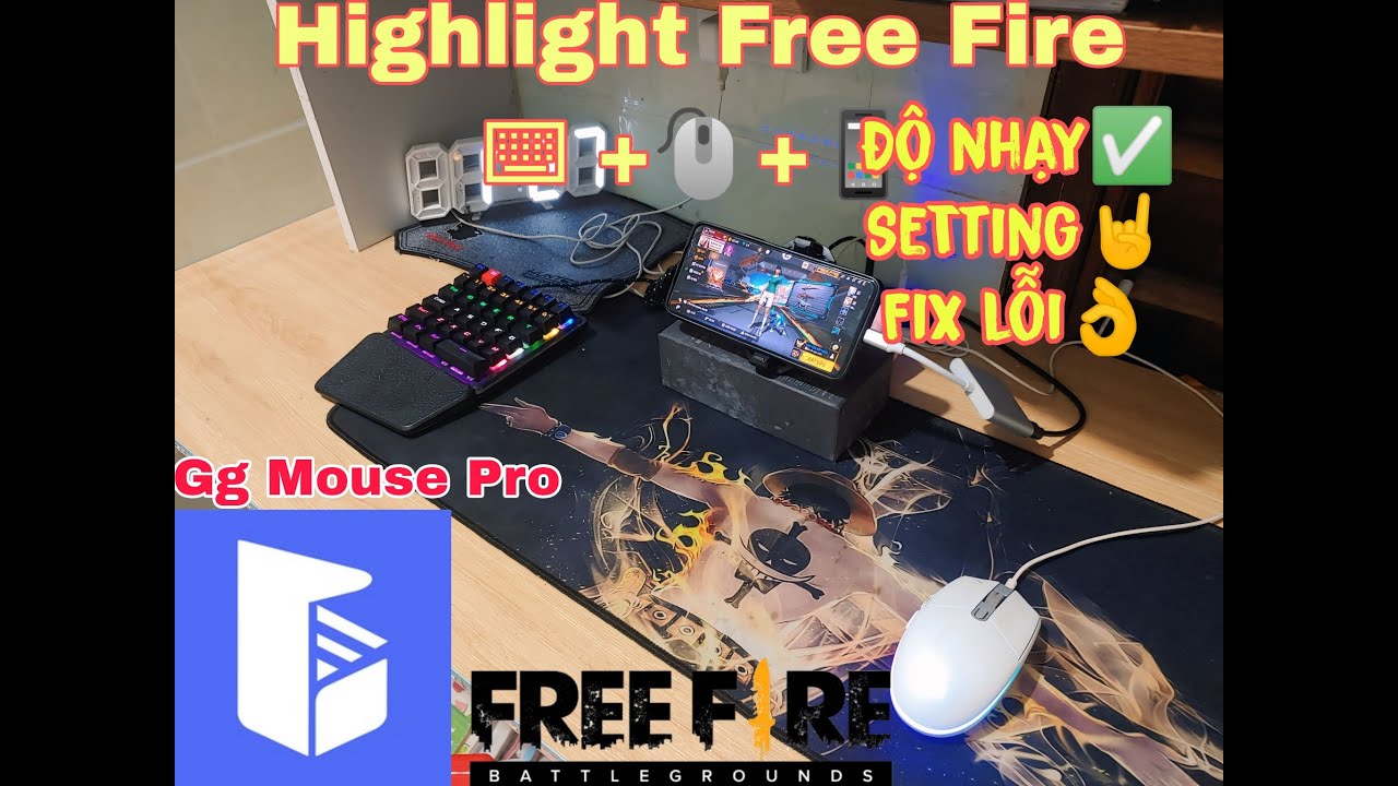 THẦY BẢO PCM | GG MOUSE PRO | SHARE SETTING +ĐỘ NHẠY CHUẨN FULL ĐỎ 🇻🇳🎯❤