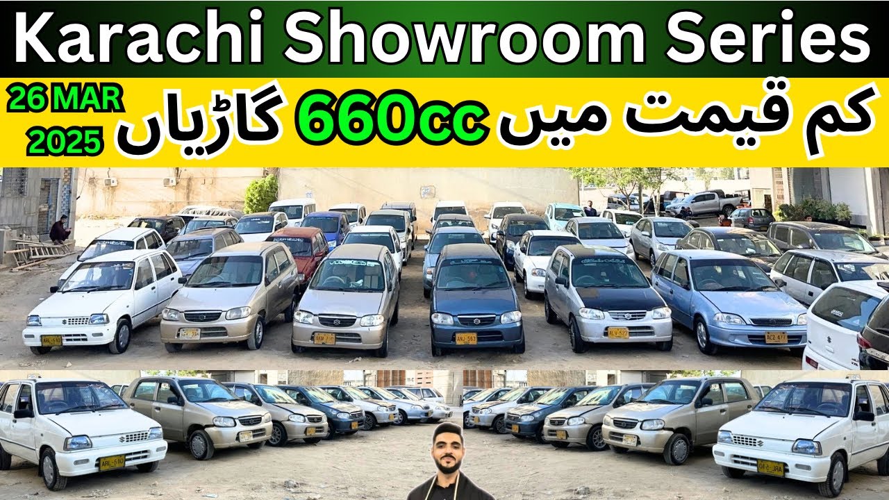 Karachi Showroom Series | cheap price 660cc cars for sale 26 Mar 25 #cars #carsforsale