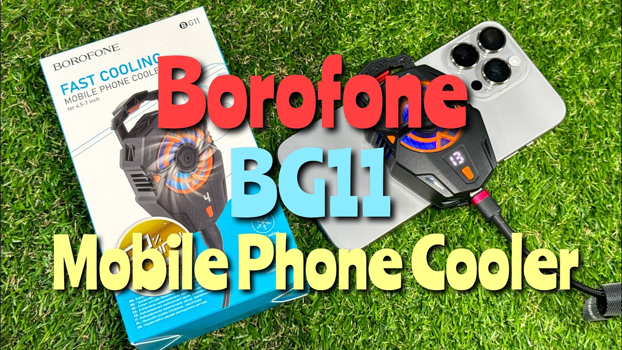 Borofone BG11 Fast Cooling Mobile Phone Cooler (ตัวทำความเย็นสำหรับโทรศัพท์มือถือ) #hoco#borofone