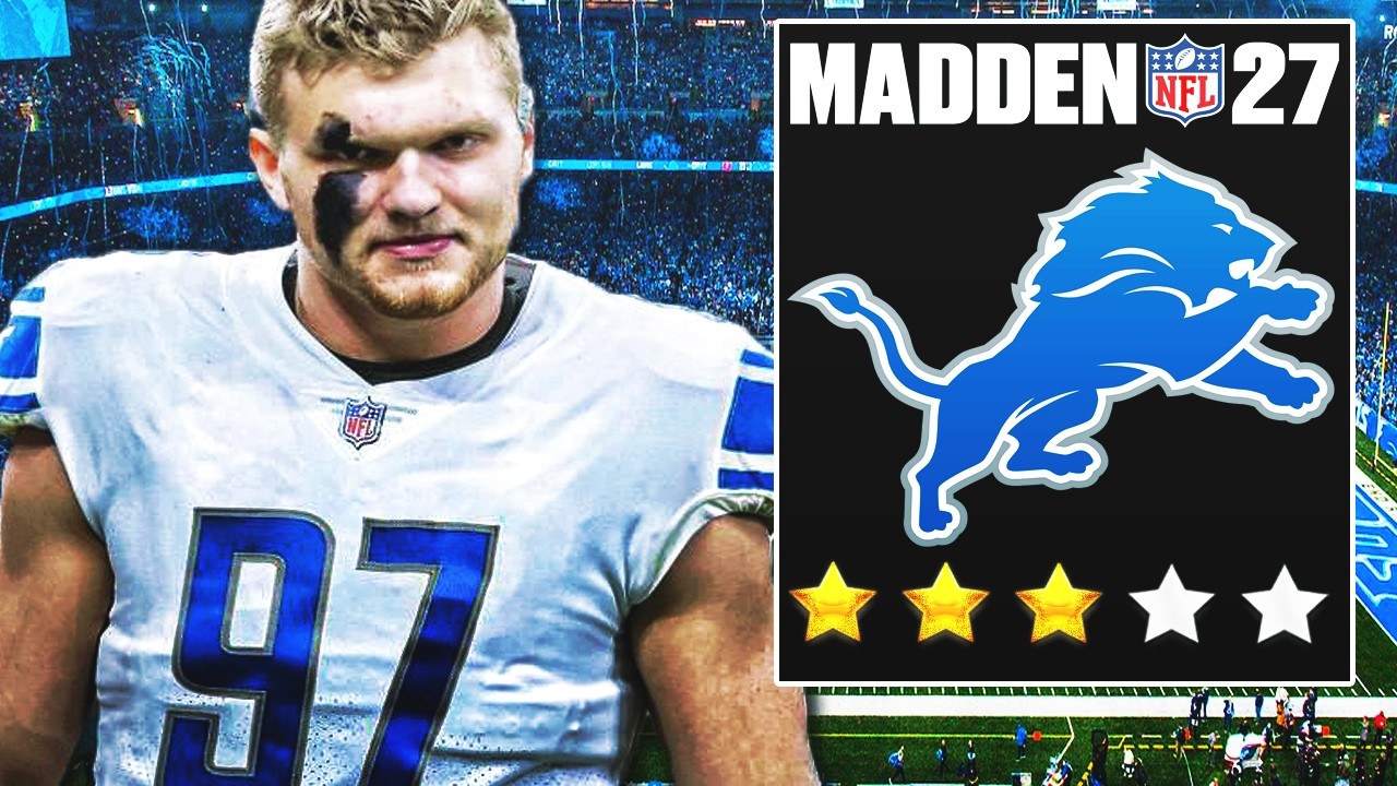 Перестройка Detroit Lions в режиме франшизы Madden 27
