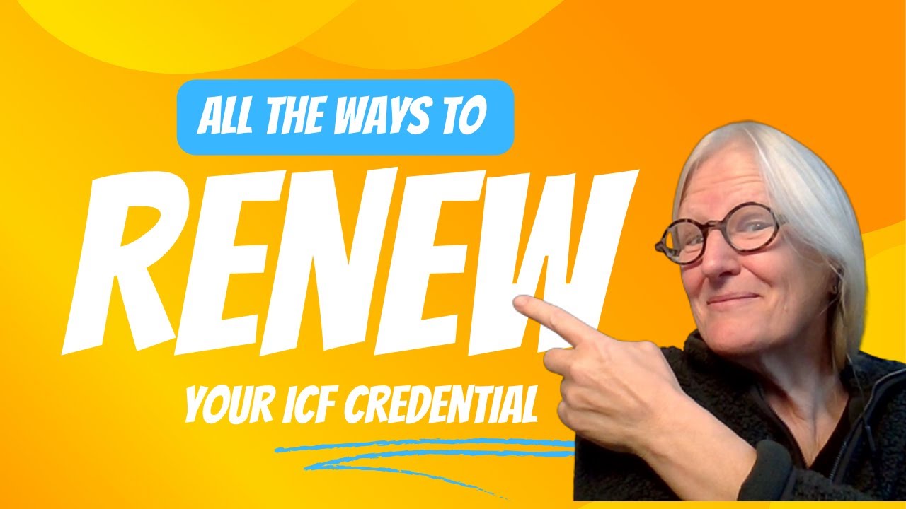 How to renew your ICF credential
