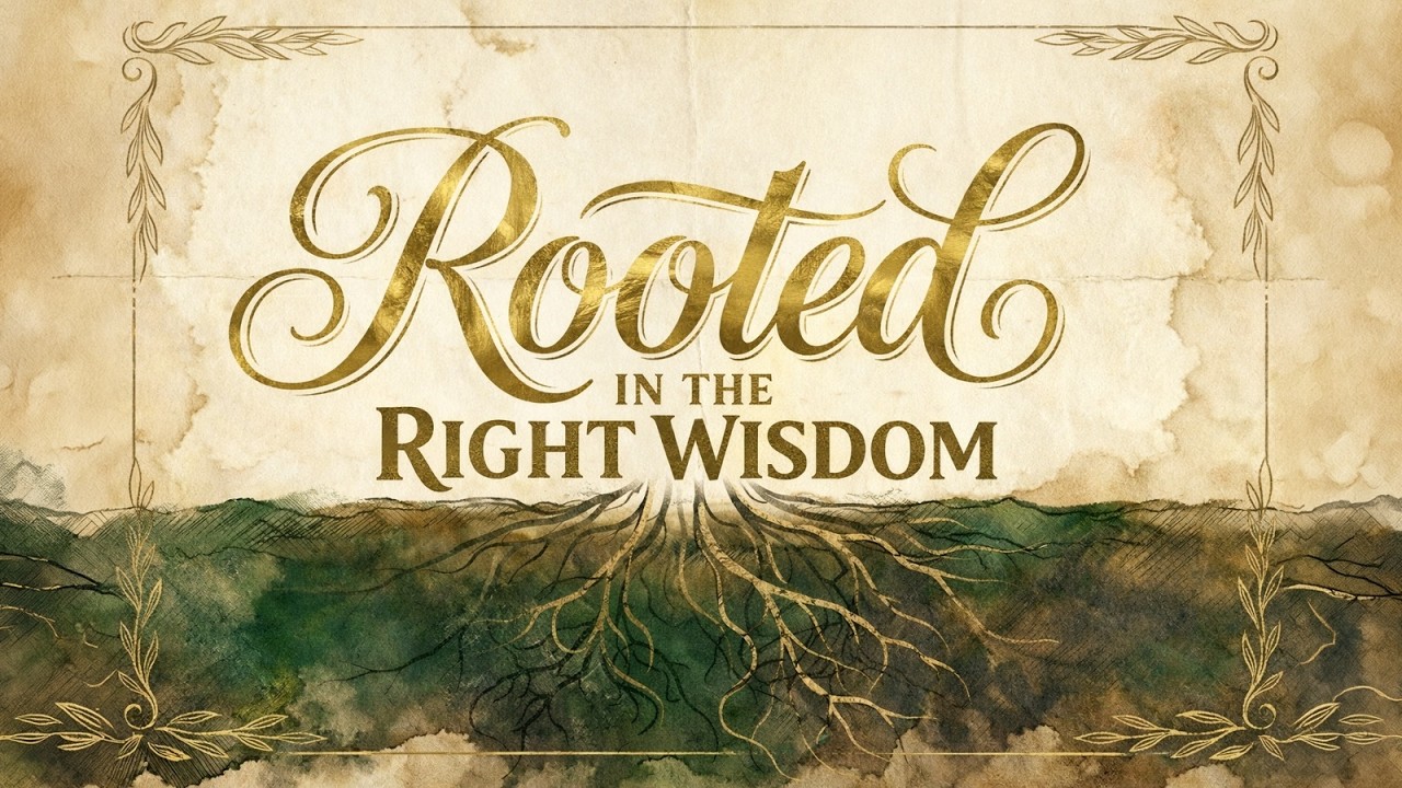 Rooted in the Right Wisdom 🌳🧠