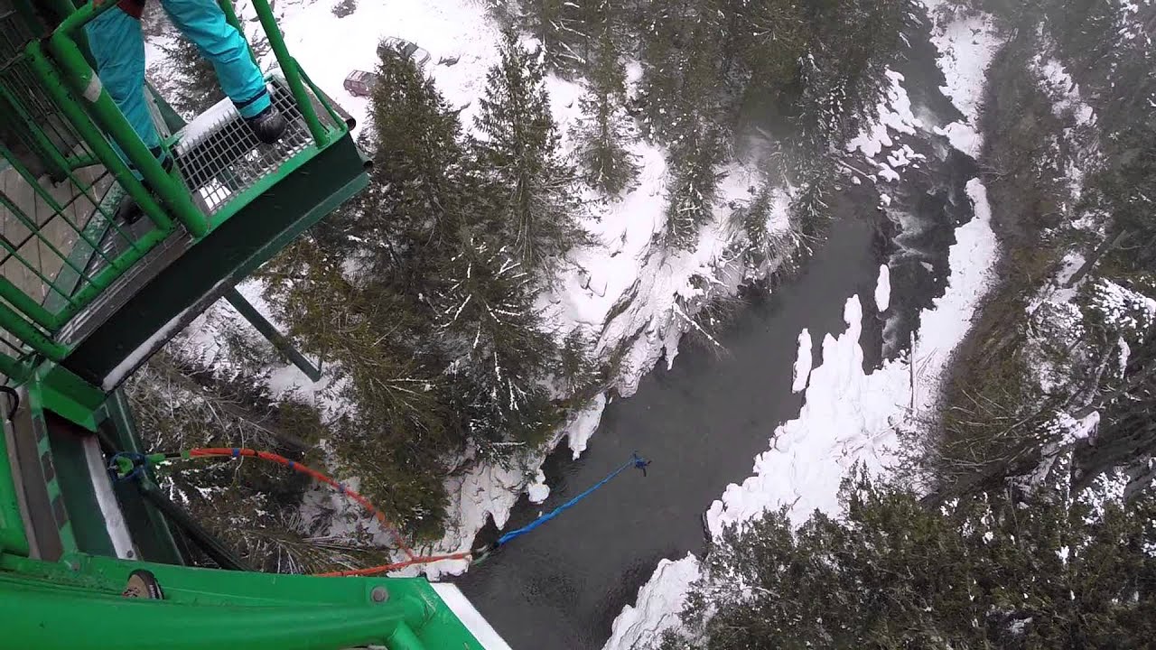 Whistler Winter Bungee Jump