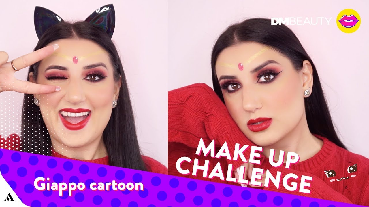 Trucco ispirato a Sailor Mars 🔥💄 - Tutorial by The Lady